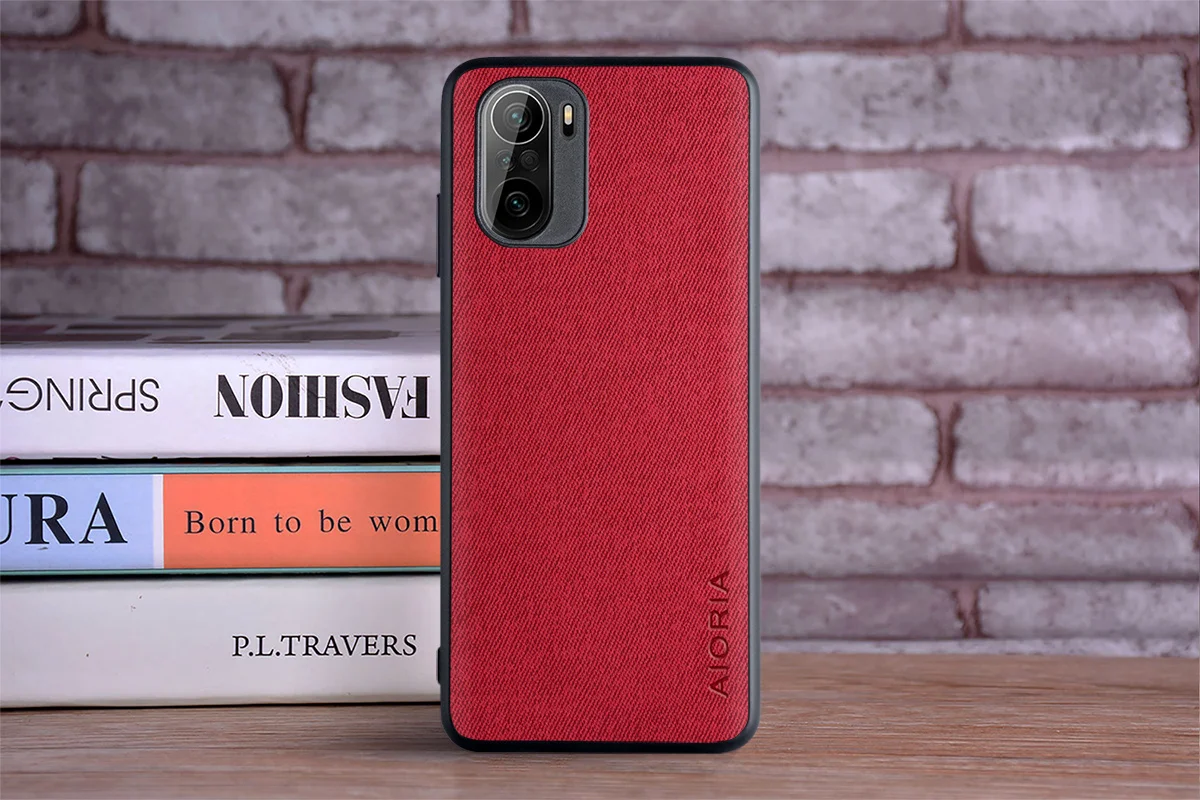 Case for Xiaomi Poco F3 Pro 5G NFC coque Luxury textile Leather skin soft hard phone cover for xiaomi poco f3 case funda capa