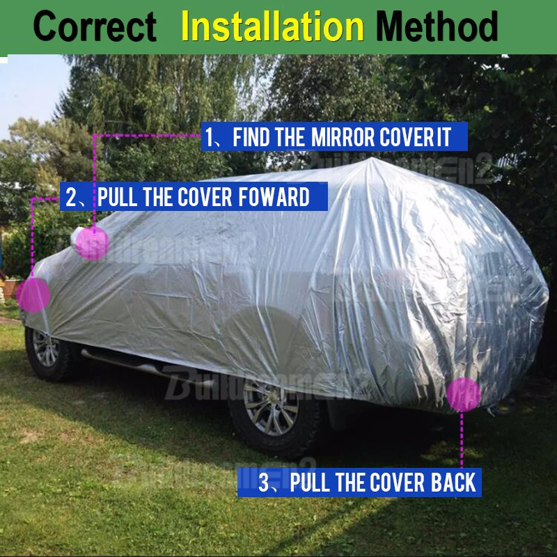 Full Car Cover Auto Anti-UV Sun Snow Rain Ice Wind Dust Resistant Cover For Suzuki SX4 Celerio Ignis Dzire Baleno Ertiga