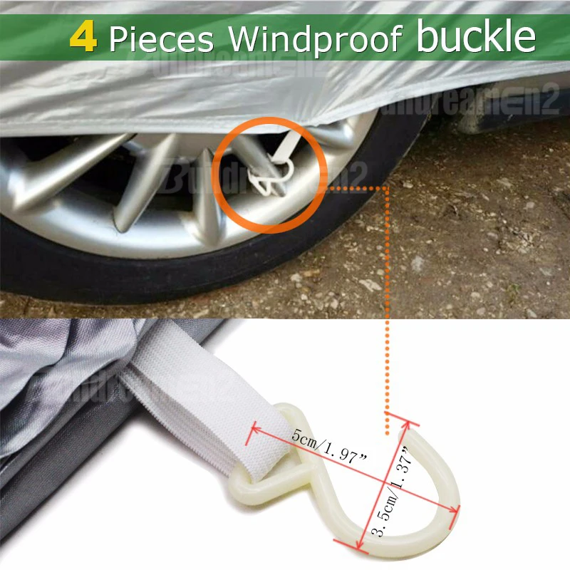 Full Car Cover Auto Anti-UV Sun Snow Rain Ice Wind Dust Resistant Cover For Suzuki SX4 Celerio Ignis Dzire Baleno Ertiga