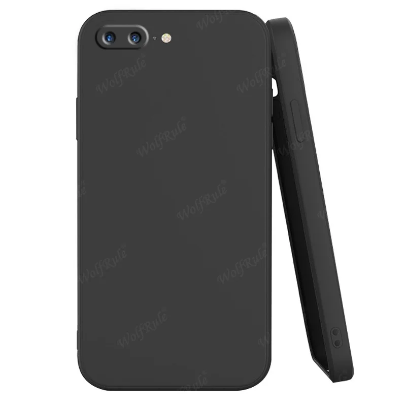 For iPhone 8 Plus Case Cover Apple iPhone 7 8 6 6S Plus Capas Bumper Original Liquid Silicone TPU Soft Cover For iPhone 8 Plus