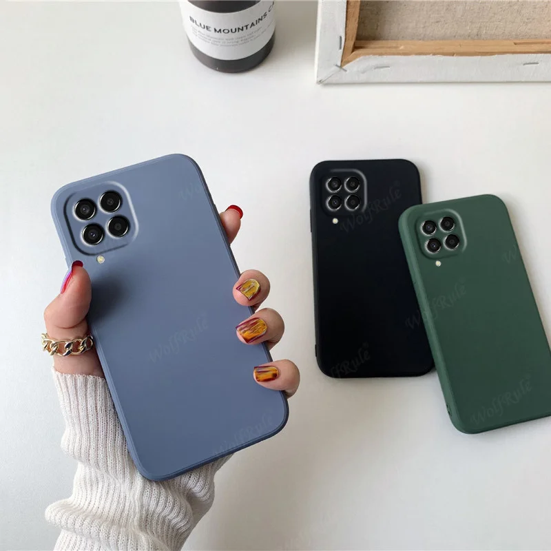 For Cover Samsung Galaxy M33 5G Case For Samsung M33 M12 M22 M23 M32 M52 M53 Capas Back TPU Soft Cover For Samsung M33 5G Fundas