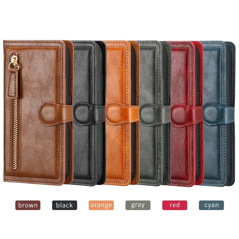 Leather Skin Flip Wallet Book Phone Case Cover for Samsung Galaxy Note9 Note 9 SM-N960F/DS Card Holder Stand Funda GalaxyNote9
