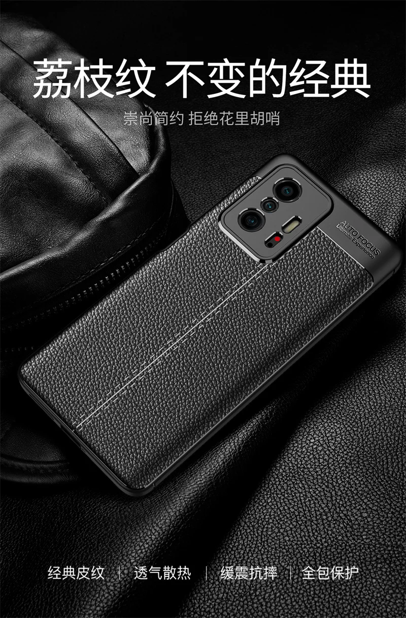 For Xiaomi 11T Pro Case For Xiaomi 11T 12T Pro Mi 12 Lite Cover Funda Shell TPU Soft Leather Phone Bumper For Xiaomi 11T
