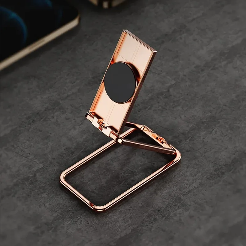 Phone Ring Holder for iPhone Pro Xiaomi Finger Kickstand 360 Degree Rotation Metal Cell Phone Ring Grip Foldable Cellphone Stand