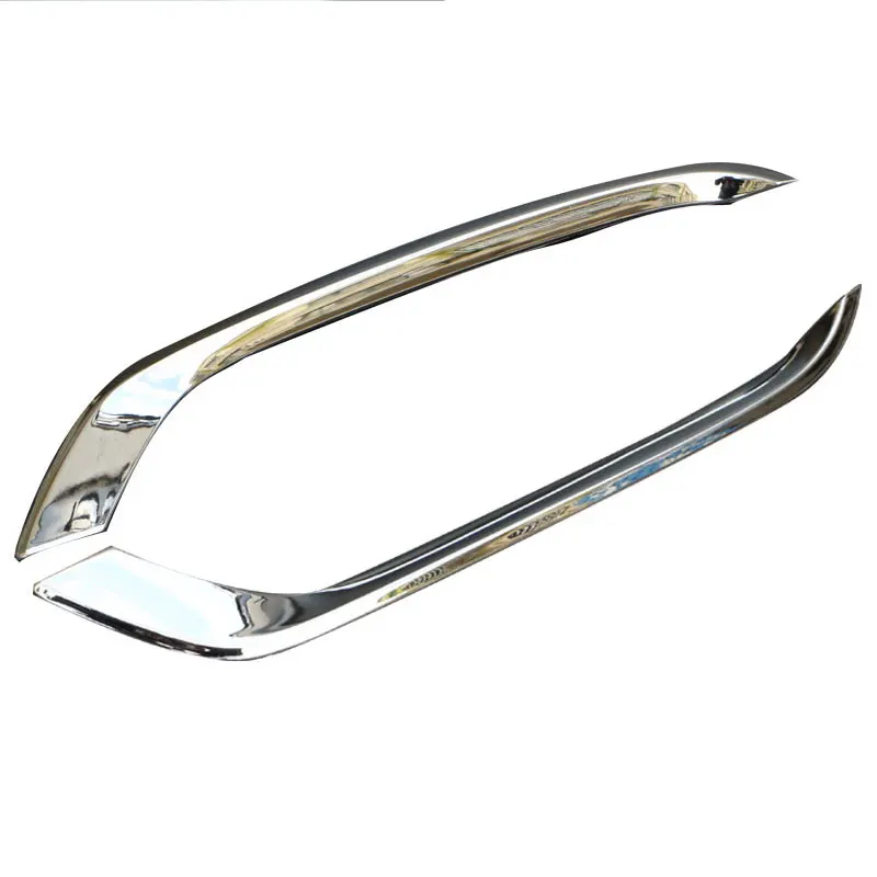 Car Fog Lights Trim Sticker Accessories for Ford Focus 3 MK3 2016 2017 2018 2Pcs/Set ABS Chrome Front Fog Lamps Cover Trim