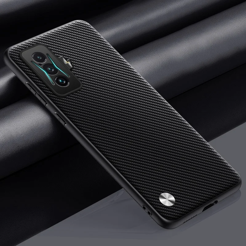 Luxury PU Leather Case For Xiaomi Poco F4 GT Matte Cover Silicone Full Camera Protection Phone Case For Redmi K50 Gaming Coque