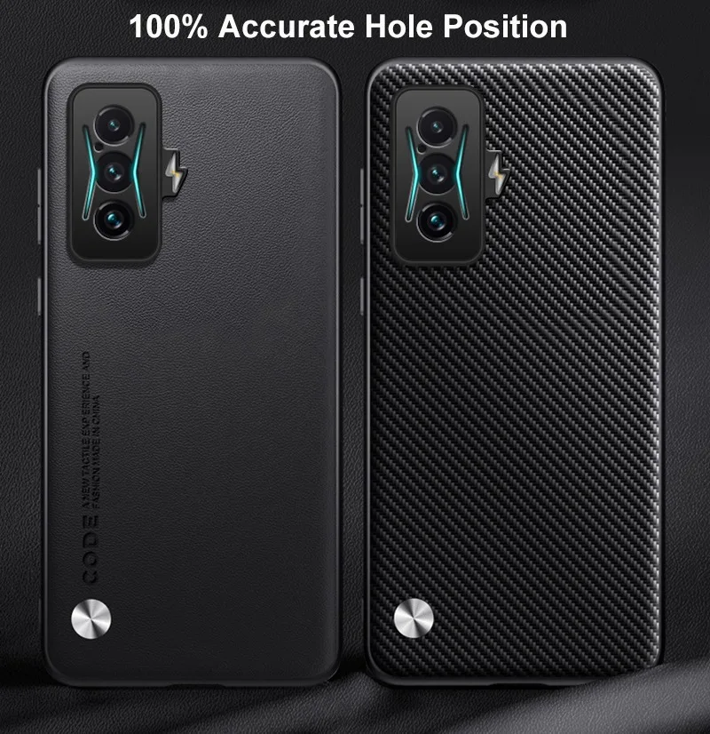 Luxury PU Leather Case For Xiaomi Poco F4 GT Matte Cover Silicone Full Camera Protection Phone Case For Redmi K50 Gaming Coque