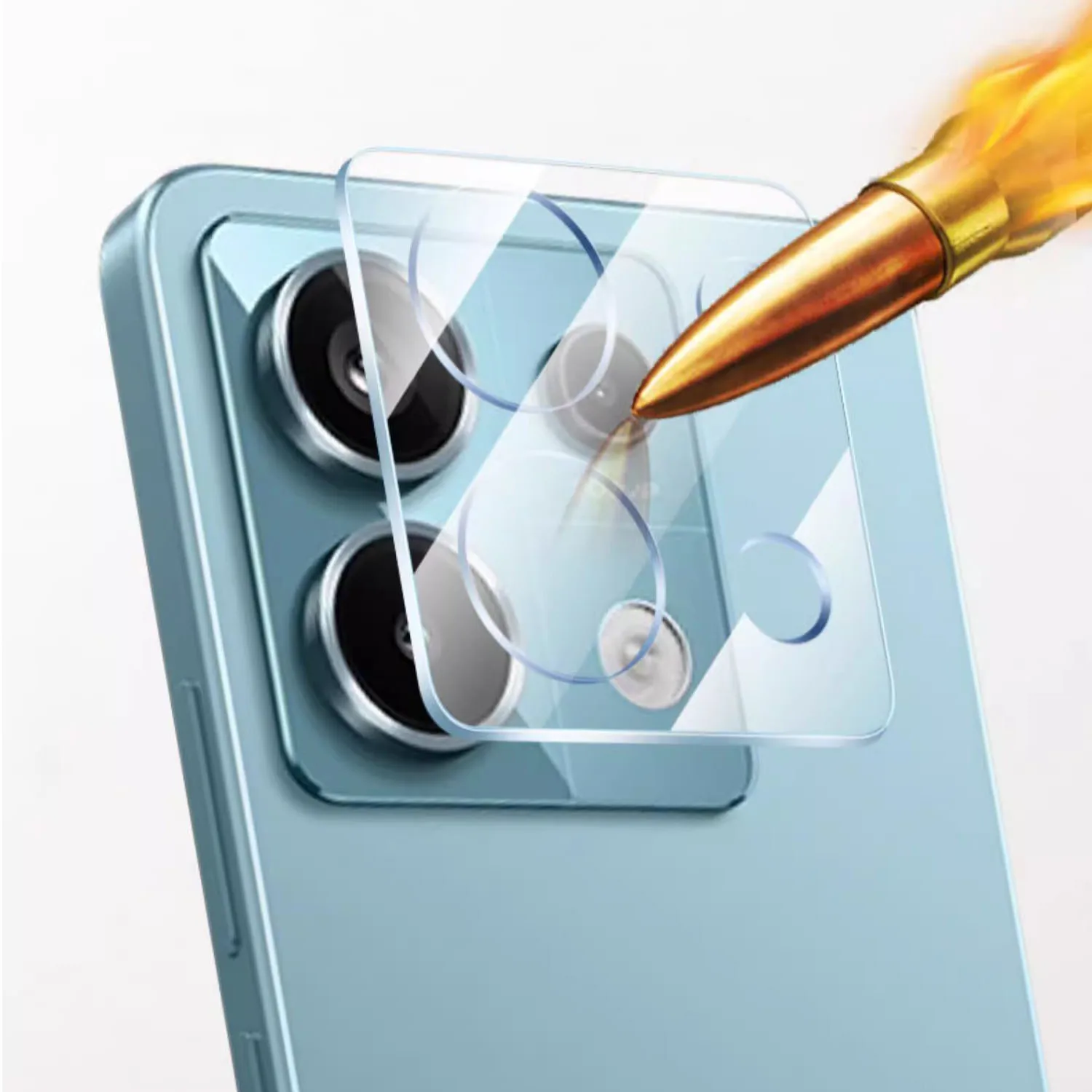 3-1Pcs 9H Camera Lens Tempered Glass For Xiaomi Redmi Note 13 13Pro 4G 13ProPlus Note13Pro+ 5G Camera Screen Lens Protector