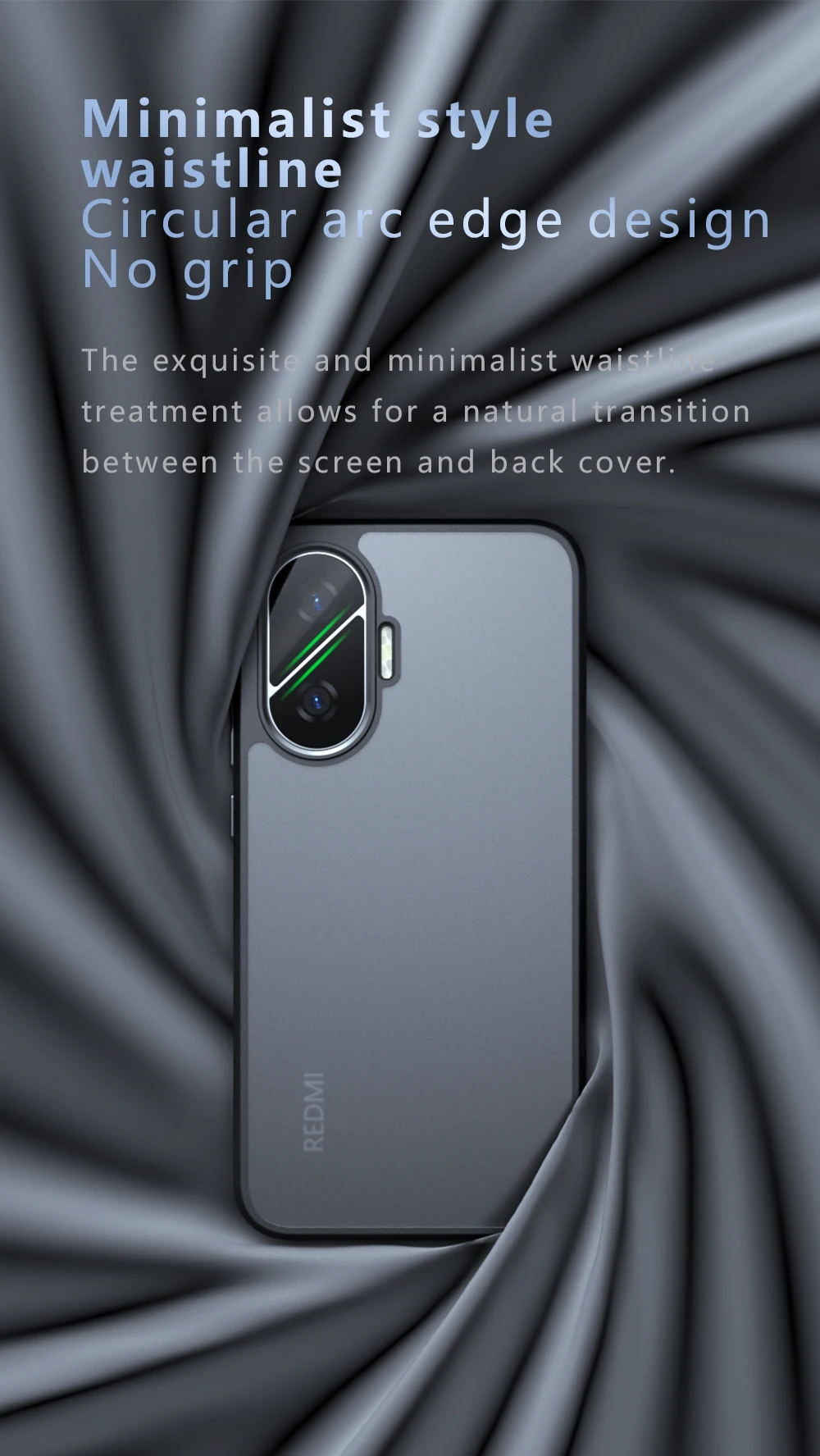 Airbag Super Protection Soft TPU+PC Clear Matte Back Cover For Xiaomi Poco F7 PocoF7 5G Phone Case