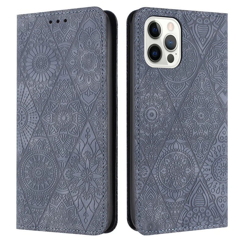 Phone 16 15 14 Plus Vintage Flower Case for iPhone 16 15 14 13 12 11 Pro Xs Max XR 7 8 Case Magnetic Leather Wallet Book Cover
