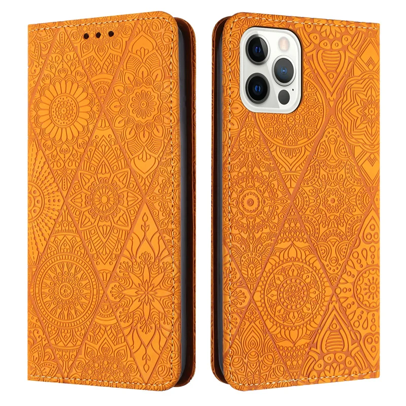 Phone 16 15 14 Plus Vintage Flower Case for iPhone 16 15 14 13 12 11 Pro Xs Max XR 7 8 Case Magnetic Leather Wallet Book Cover