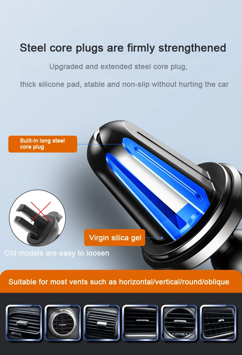Sucker Car Phone Holder Upgrade Universal 360° Rotate Windshield Car Dashboard Mobile Cell Support Bracket for IPhone Samsung LG