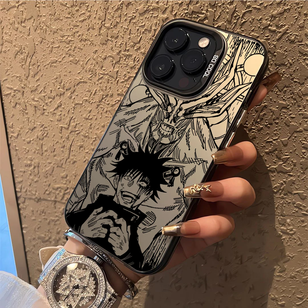 Anime Jujutsu Kaisen Phone Case For IPhone 16 15 14 13 12 11 Pro Max X XR XS 7 8 Plus Mini SE 2020 2022 Gojo Satoru
