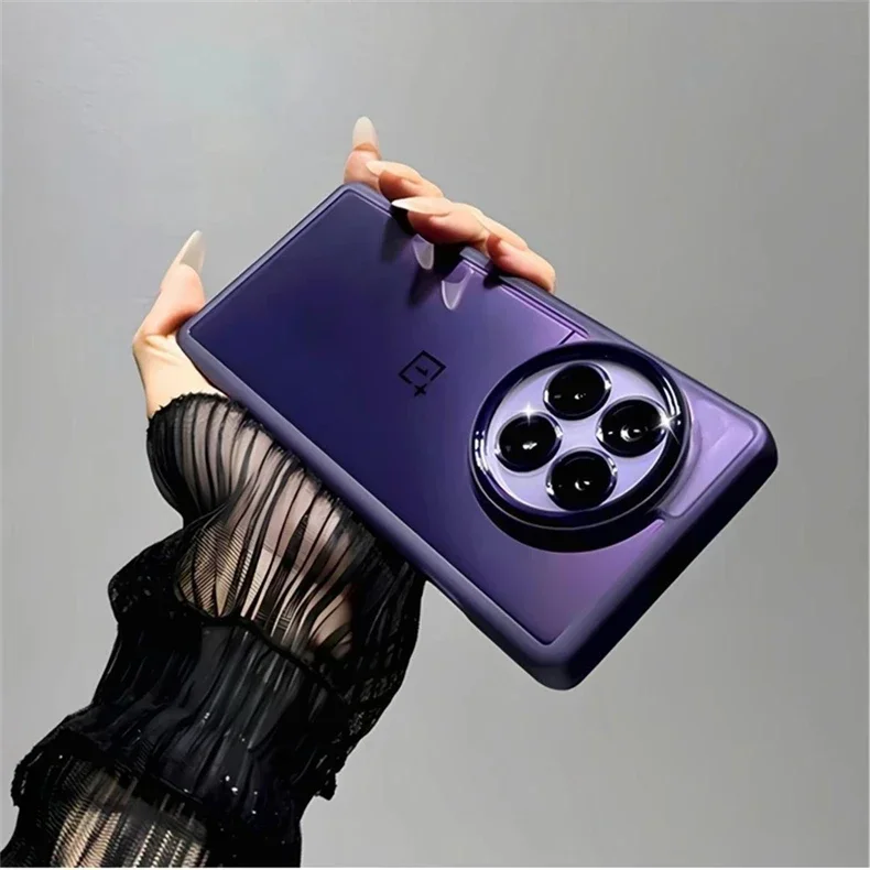 Clear Lens Protection Film Case For Oneplus 13R 12R 11R Candy Color Soft Silicone Shockproof Cover For OnePlus ACE 5 Pro Nord 4