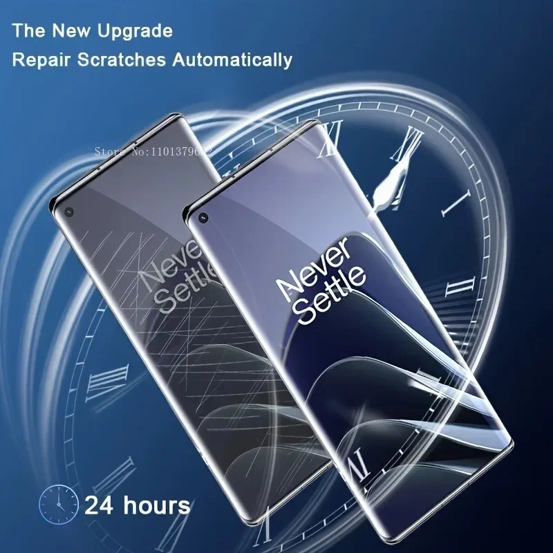 2Pcs Full Cover Hydrogel Film For Oneplus 12 11 11R 10T 10R 10 Pro 9T 9 8 8T 7T 7 Pro Screen Protector Nord 2 HD Protective Film
