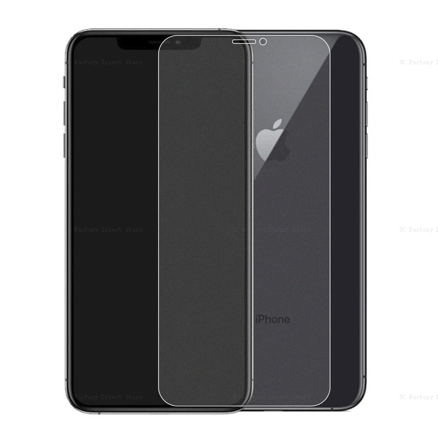 For iPhone 14 Pro Max 13 12 11 Pro Max XS X XR 7 8 14 Plus 13 Mini SE3 HD Matte Tempered Glass Frosted Screen Anti-fingerprint
