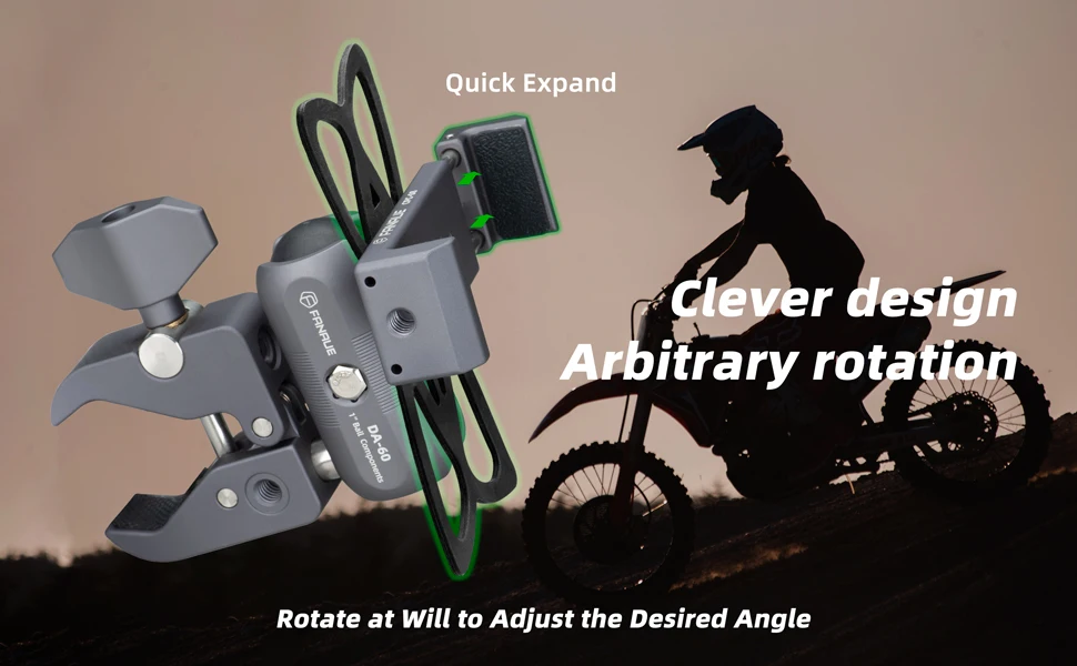 FANAUE Mobile Phone Mount holder Micycles Motorbike ATV UTV Scooter Support motorcycle stand socket for ram mount