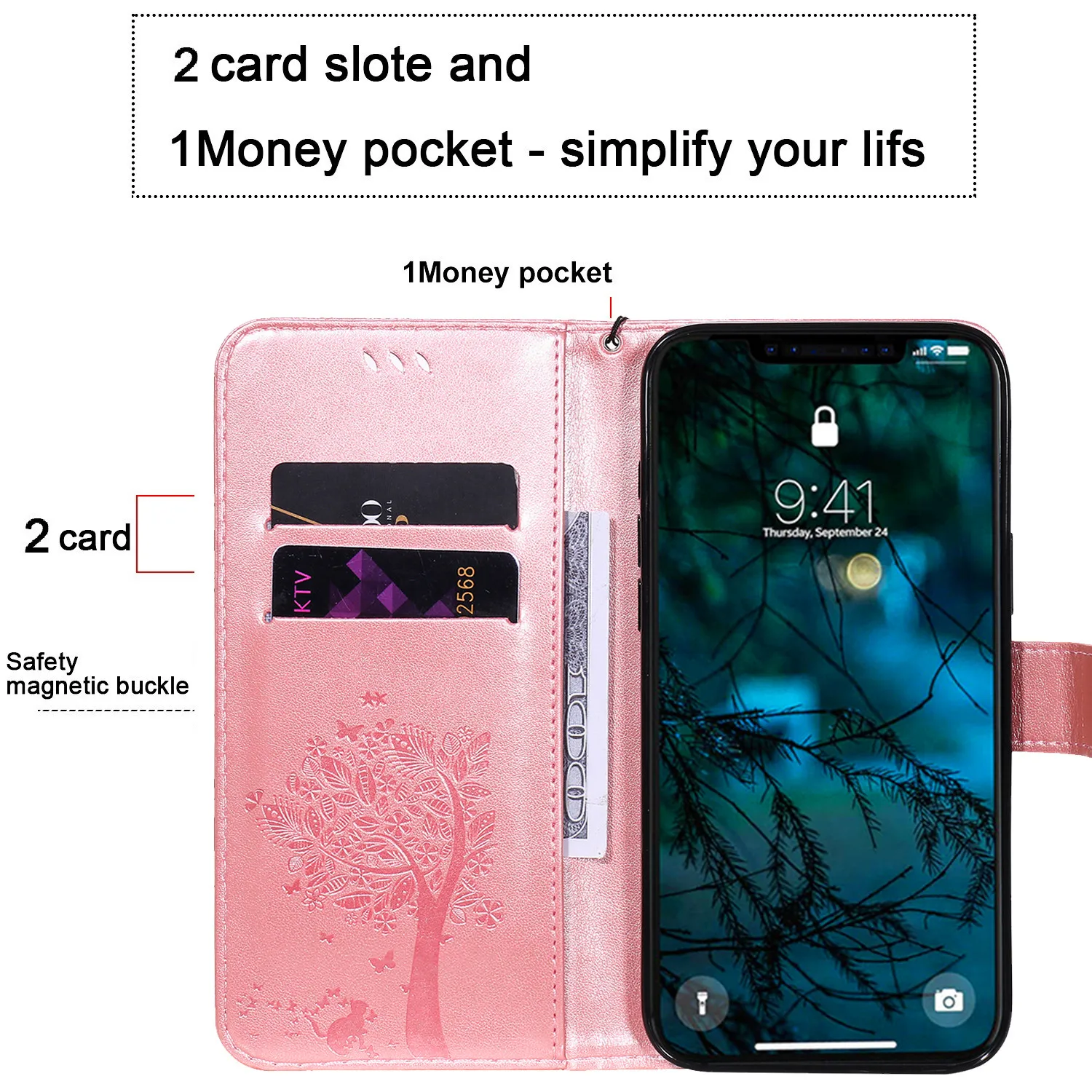 Wallet Case For Samsung Galaxy A12 A13 A14 A15 A22 A55 A24 A25 A32 A33 A34 A52S A53 A54 A72 A73 Leather Flip Stand Phone Cover