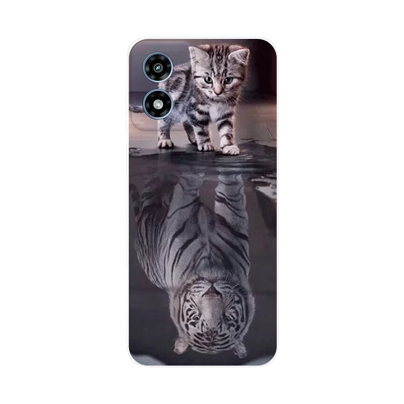 For Moto G 5G 2024 Case Bumper TPU Silicone Soft Back Cover for Motorola Moto G 5G 2024 Cases MotoG (2024) Fundas Cartoon