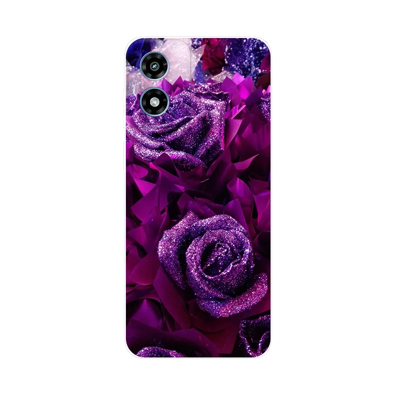 For Moto G 5G 2024 Case Bumper TPU Silicone Soft Back Cover for Motorola Moto G 5G 2024 Cases MotoG (2024) Fundas Cartoon