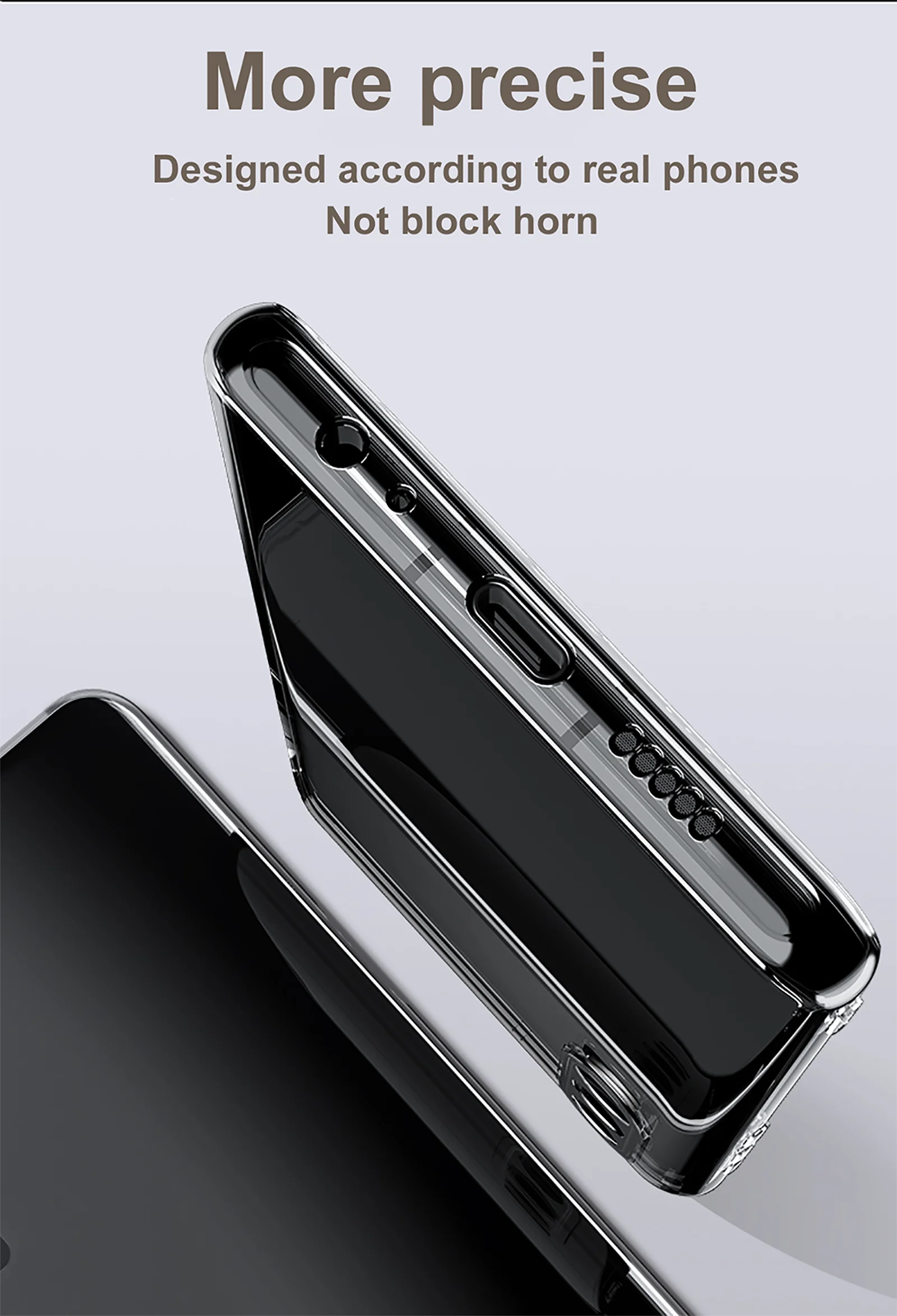 Ultra thin Slim Transparent Crystal shockproof Case For Huawei P20 P30 P40 P50 Lite Pro silicone Clear Solid Color Soft TPU Case