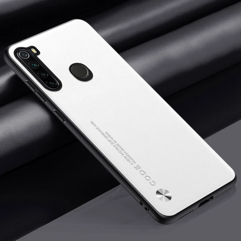 Luxury PU Leather Case For Xiaomi Redmi Note 8 8T 8 T Back Cover Matte Silicone Protection Phone Case For Redmi Note 8 Pro 8Pro