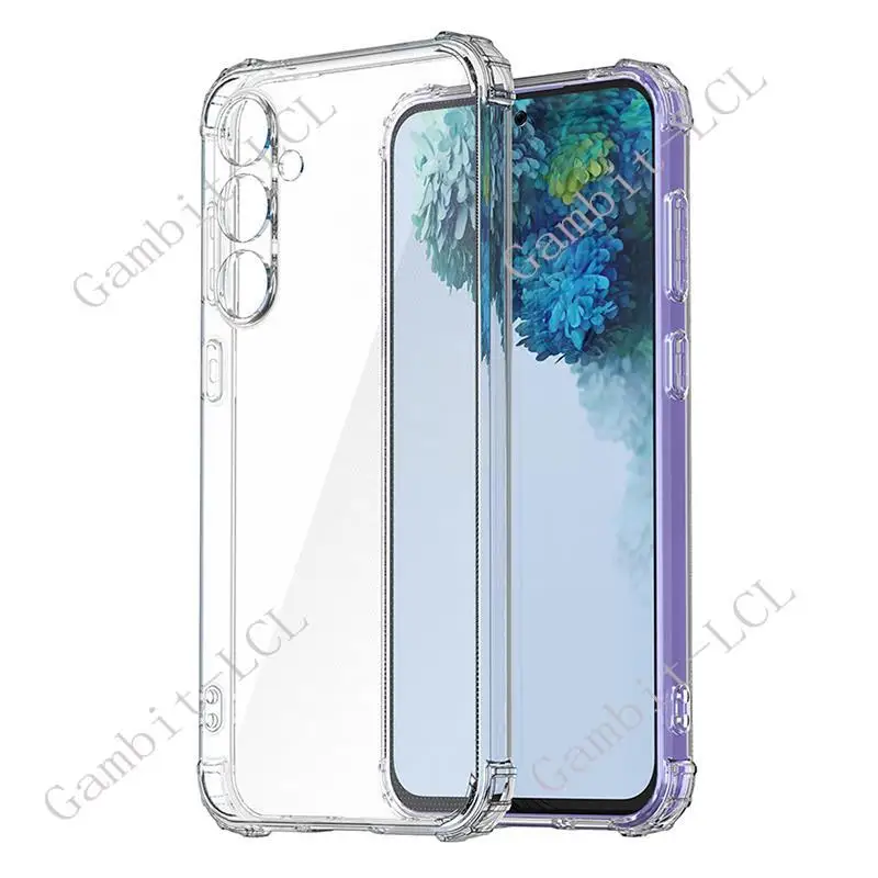 Case For Samsung Galaxy M55 M35 A35 A24 4G A14 A15 A25 A54 A34 A55 M54 M34 5G Silicone Phone Protective Back Shell Soft TPU Case