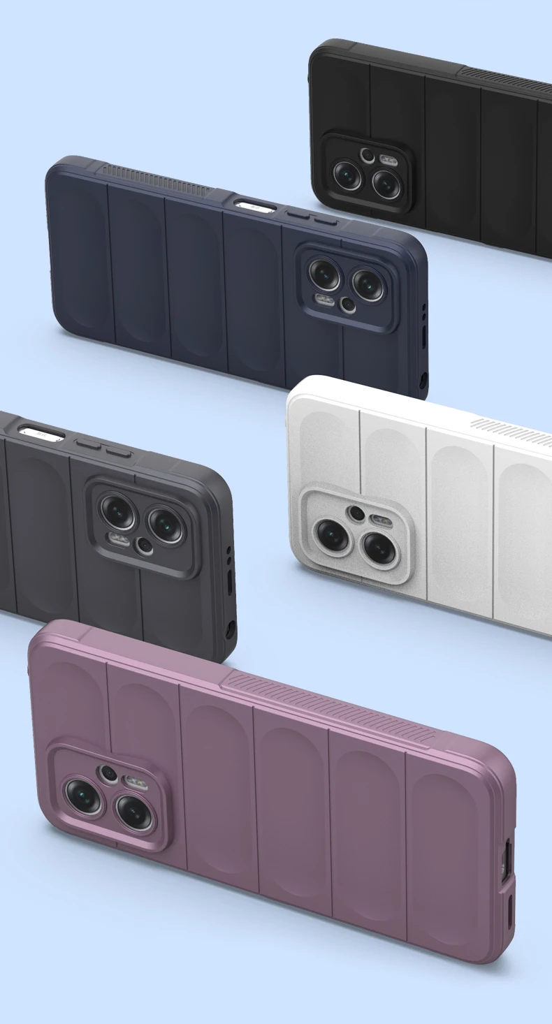 Shockproof Case For POCO F5 X5 X6 F6 Pro Silicone Back Cover for Xiaomi POCO M6 Pro X3 X4 F3 F4 GT M4 M5 M5S C65 Phone Cases