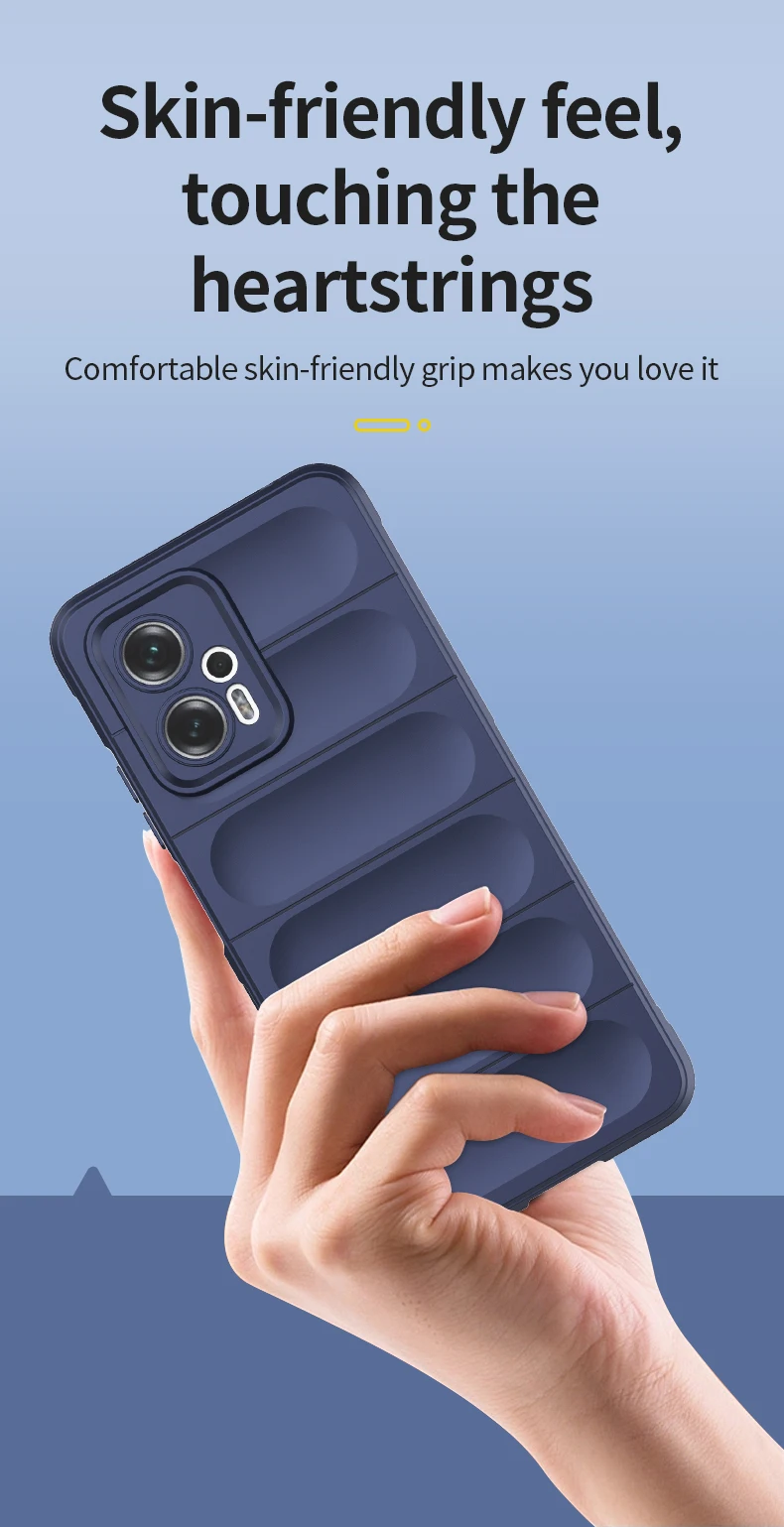Shockproof Case For POCO F5 X5 X6 F6 Pro Silicone Back Cover for Xiaomi POCO M6 Pro X3 X4 F3 F4 GT M4 M5 M5S C65 Phone Cases
