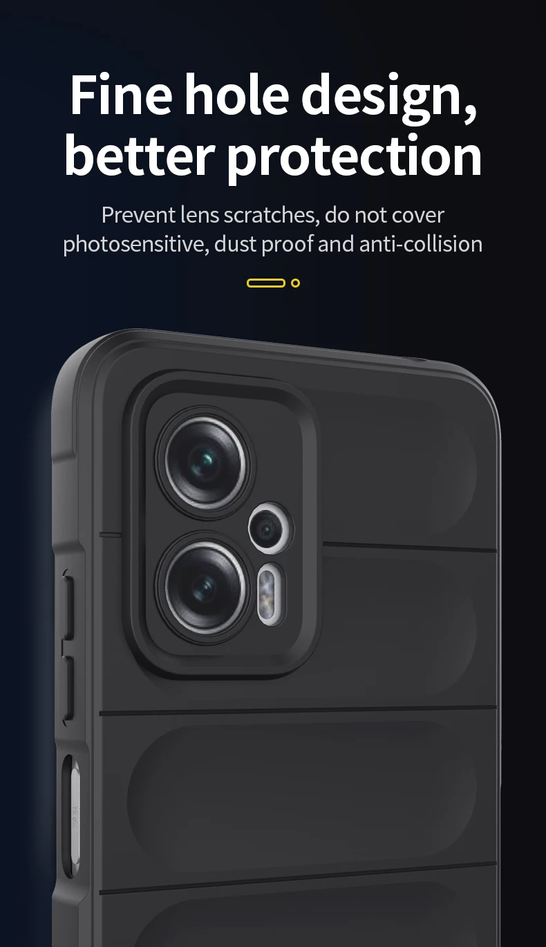 Shockproof Case For POCO F5 X5 X6 F6 Pro Silicone Back Cover for Xiaomi POCO M6 Pro X3 X4 F3 F4 GT M4 M5 M5S C65 Phone Cases
