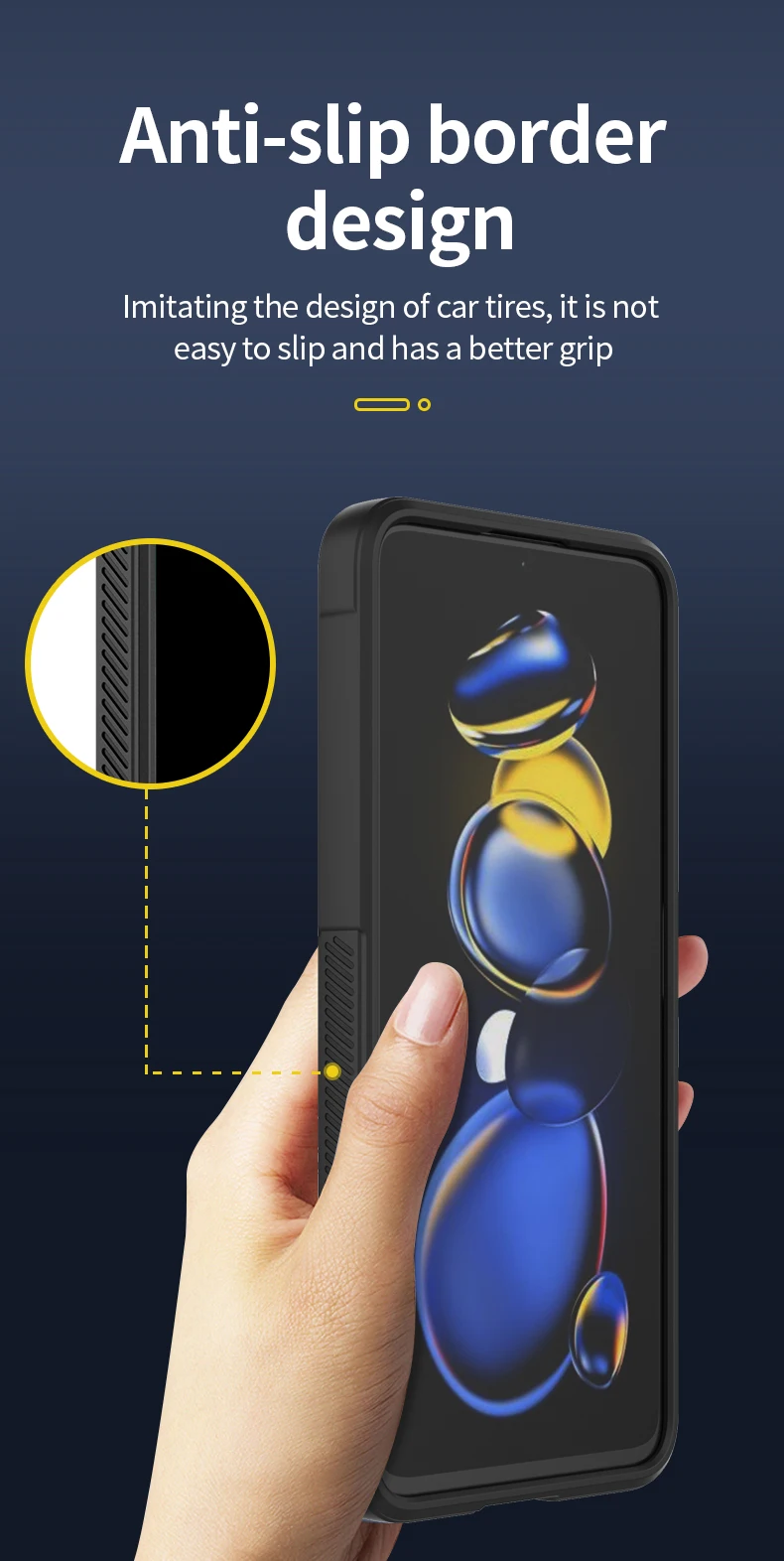 Shockproof Case For POCO F5 X5 X6 F6 Pro Silicone Back Cover for Xiaomi POCO M6 Pro X3 X4 F3 F4 GT M4 M5 M5S C65 Phone Cases