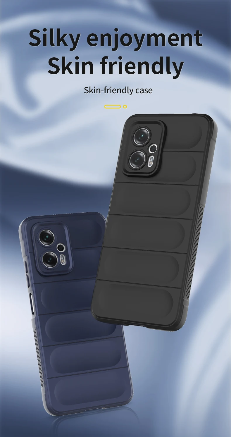 Shockproof Case For POCO F5 X5 X6 F6 Pro Silicone Back Cover for Xiaomi POCO M6 Pro X3 X4 F3 F4 GT M4 M5 M5S C65 Phone Cases
