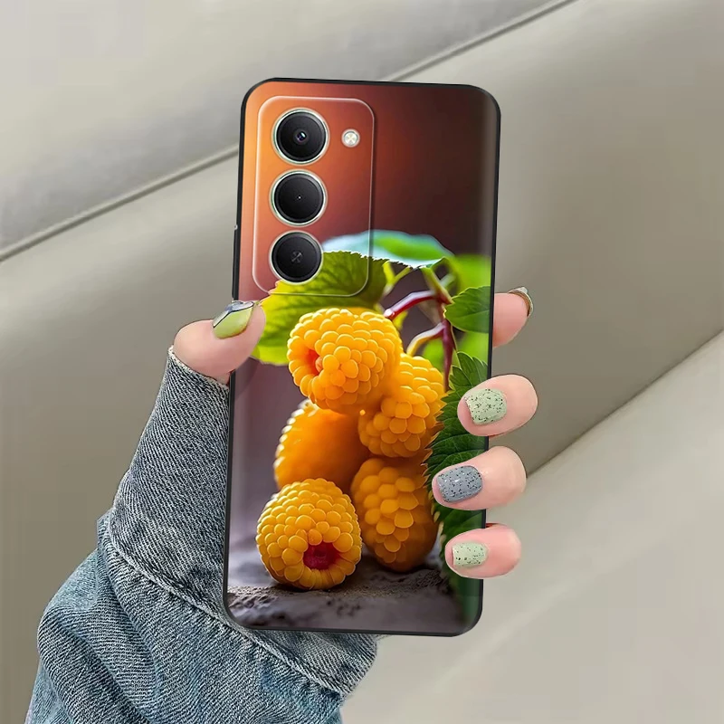 For Redmi 15 Case 2025 Cute Flowers Coque Soft Liquid Silicone Back Cover For Redmi 15 Phone Cases Redmi15 5G 4G Fundas Shells