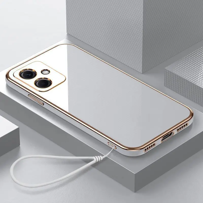 For Honor 400 lite Case Honor 400 lite Phone Case ABR-NX1 Cover Honor 400 Pro Luxury Square Plating Shockproof Back Cover