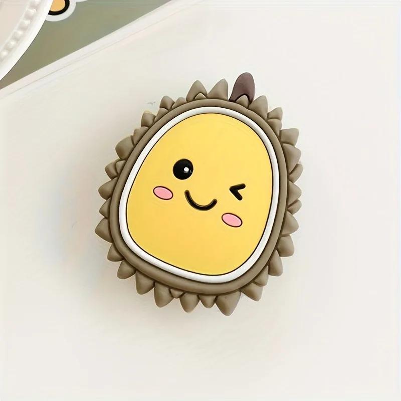 Cute Fruit Strawberry Foldable Grip Phone Holder for iPhone 17 16 Samsung Support Tok Socket Pocket Finger Bracket Griptok Stand