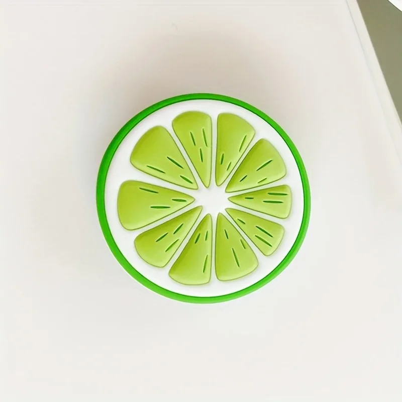 Cute Fruit Strawberry Foldable Grip Phone Holder for iPhone 17 16 Samsung Support Tok Socket Pocket Finger Bracket Griptok Stand