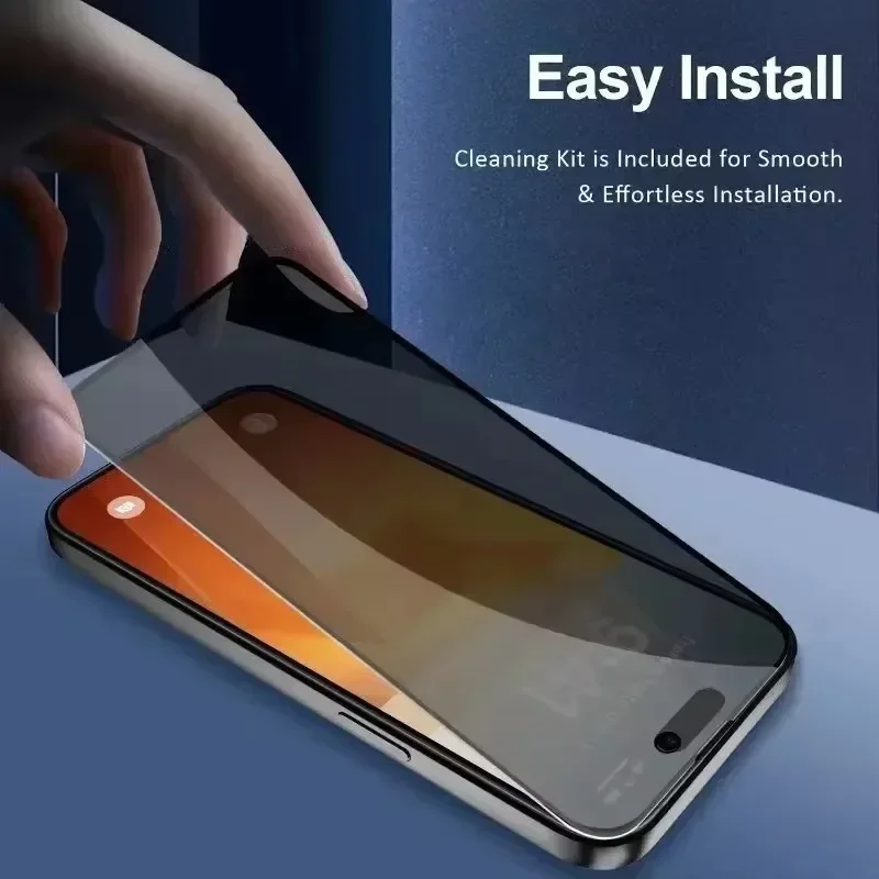 10PCS Privacy Screen Protector15 16 17 14 13 12 11 Pro Max Mini X XS XR 7 8 6 Plus Anti-Spy Screen Protector For iPhone SE 2020