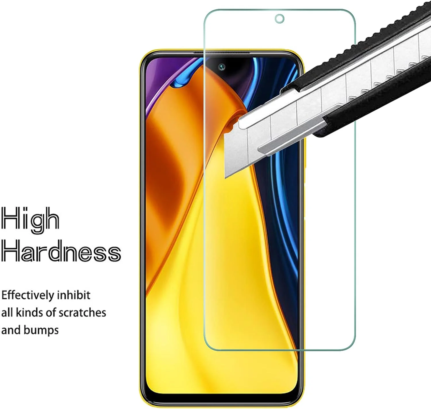 tempered glass For Poco M3 Pro 5G high-definition anti drop screen protector