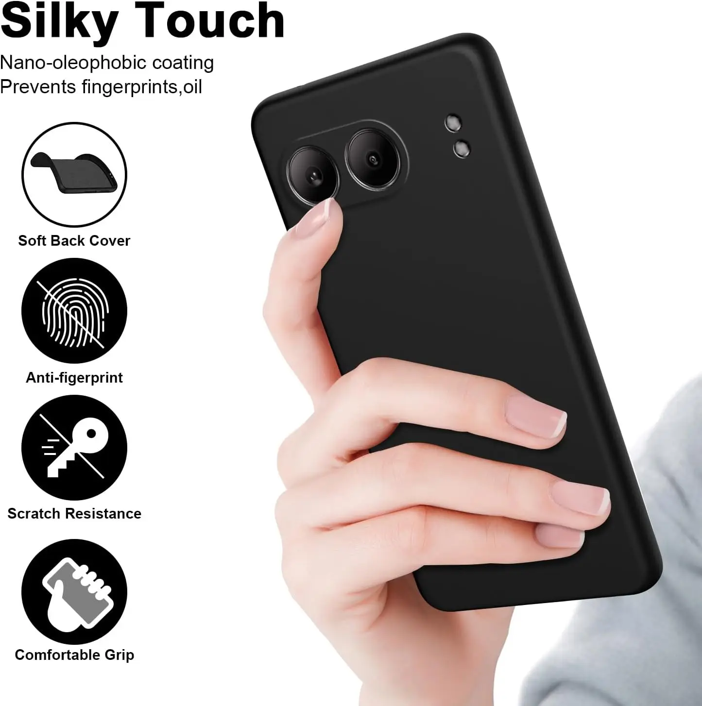 Flexible Liquid Silicone TPU Case For OnePlus Nord 4 5G Protective Cover Fundas Coque Capa