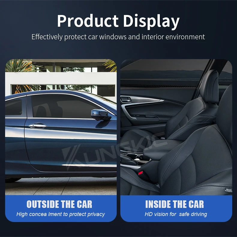 For Tesla Model Y 2025 2026 Juniper Pre-Cut Car Window Privacy Tint Auto Sticker Foils Sunscreen Car Window Tint Film