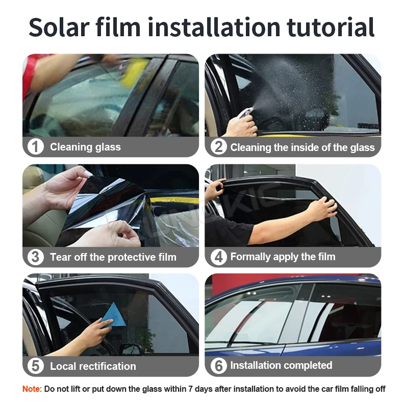 For Tesla Model Y 2025 2026 Juniper Pre-Cut Car Window Privacy Tint Auto Sticker Foils Sunscreen Car Window Tint Film
