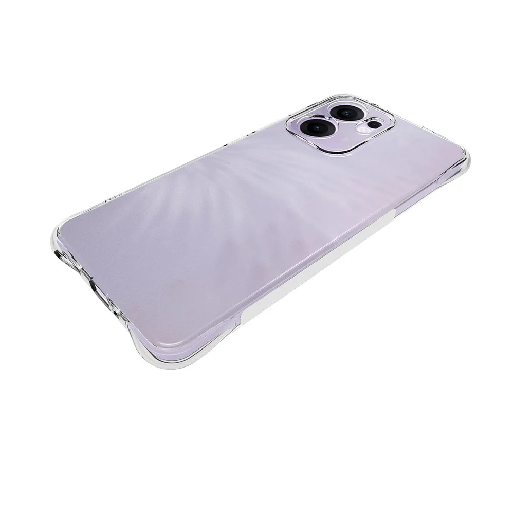 Oppo Reno13 A Jap CPH2699 Case Air Cushion Shockproof Airbag Clear Silicone TPU Back Cover Soft Case for Oppo Reno 13A Reno13A