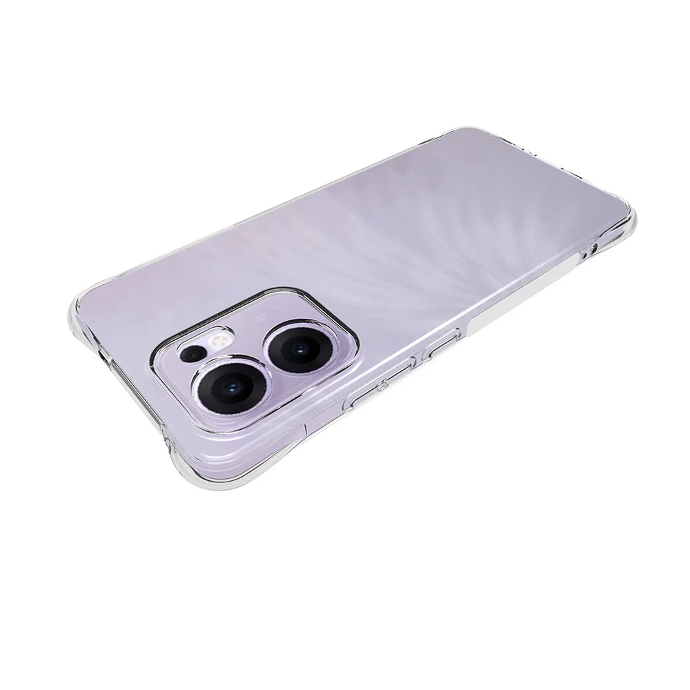 Oppo Reno13 A Jap CPH2699 Case Air Cushion Shockproof Airbag Clear Silicone TPU Back Cover Soft Case for Oppo Reno 13A Reno13A