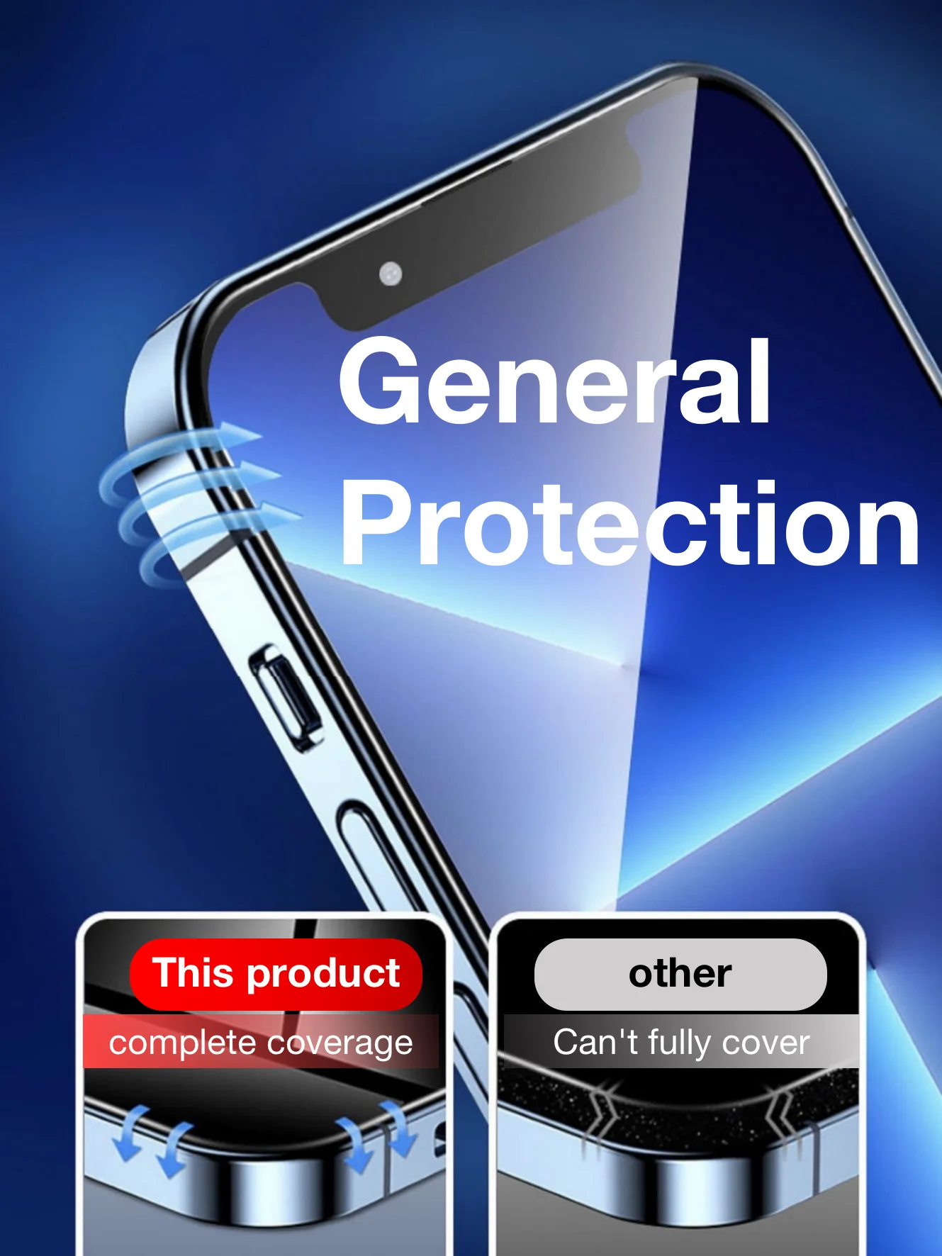 3Pcs For iPhone 16e 16 15 Pro Max Screen Protector Tempered Glass 14 PLUS 13 12 11 XR XS X Dust Free Phone With Install Kit