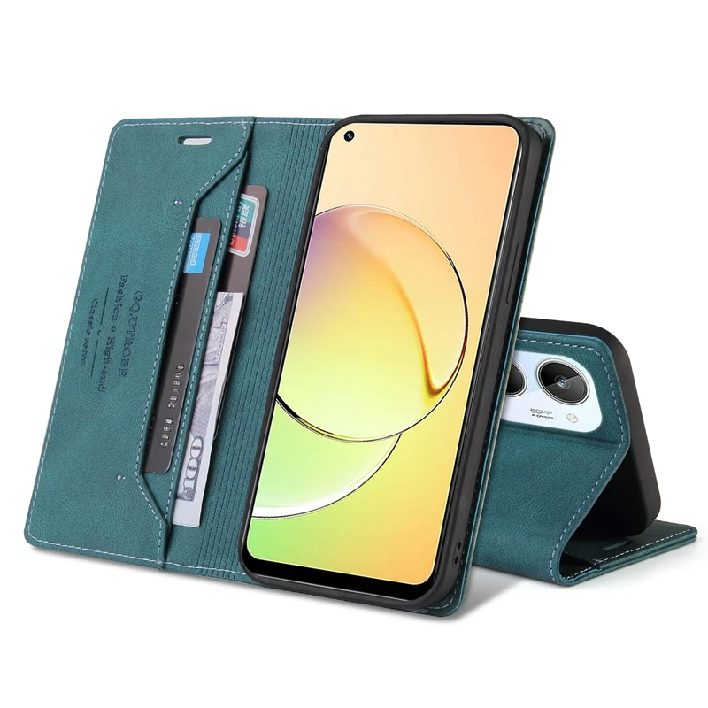 Wallet Flip Leather Case For Realme 9i 9 Pro Plus 8i 8 Narzo 60 Pro C67 C53 C51 C25Y C21Y OPPO Find X3/Reno4/5/6 Lite 10 A58 A78