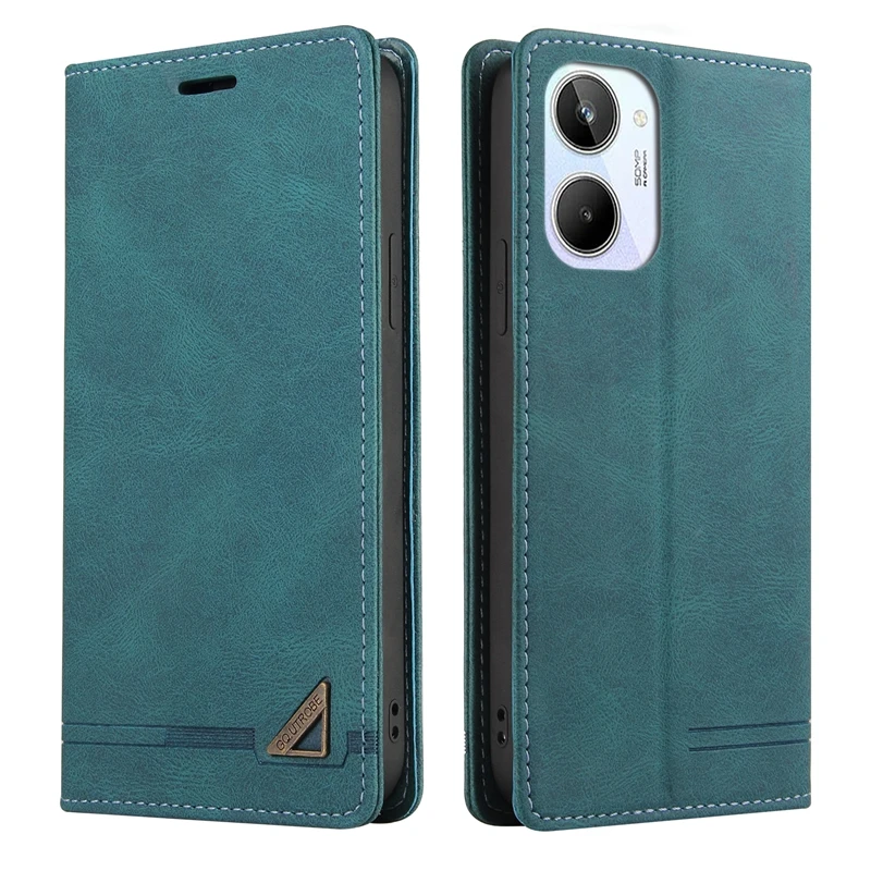 Wallet Flip Leather Case For Realme 9i 9 Pro Plus 8i 8 Narzo 60 Pro C67 C53 C51 C25Y C21Y OPPO Find X3/Reno4/5/6 Lite 10 A58 A78