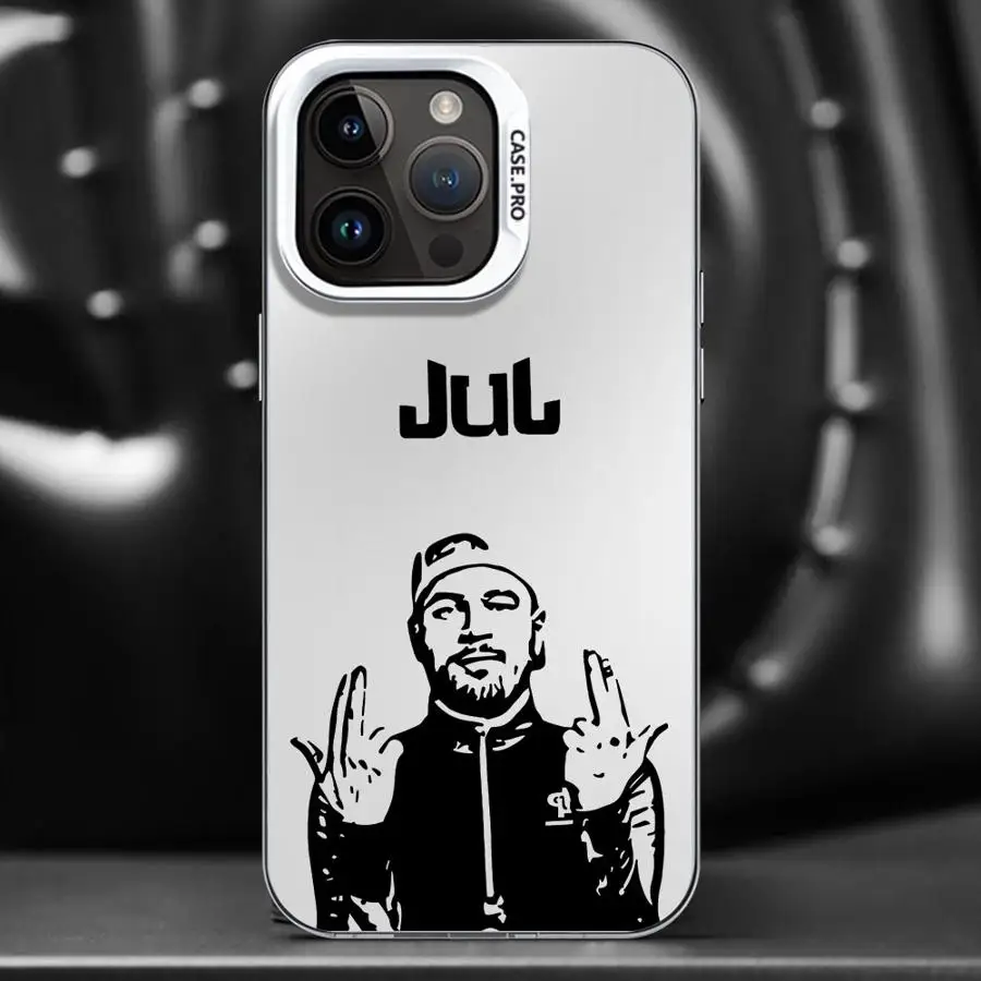 C'est Pas Des Lol J-JuL Rapper Case for Apple iPhone 14Pro XR XS MAX 14 13 Pro MAX 15 16Pro 11 12 16e Soft Shell 16 Plus 12Pro