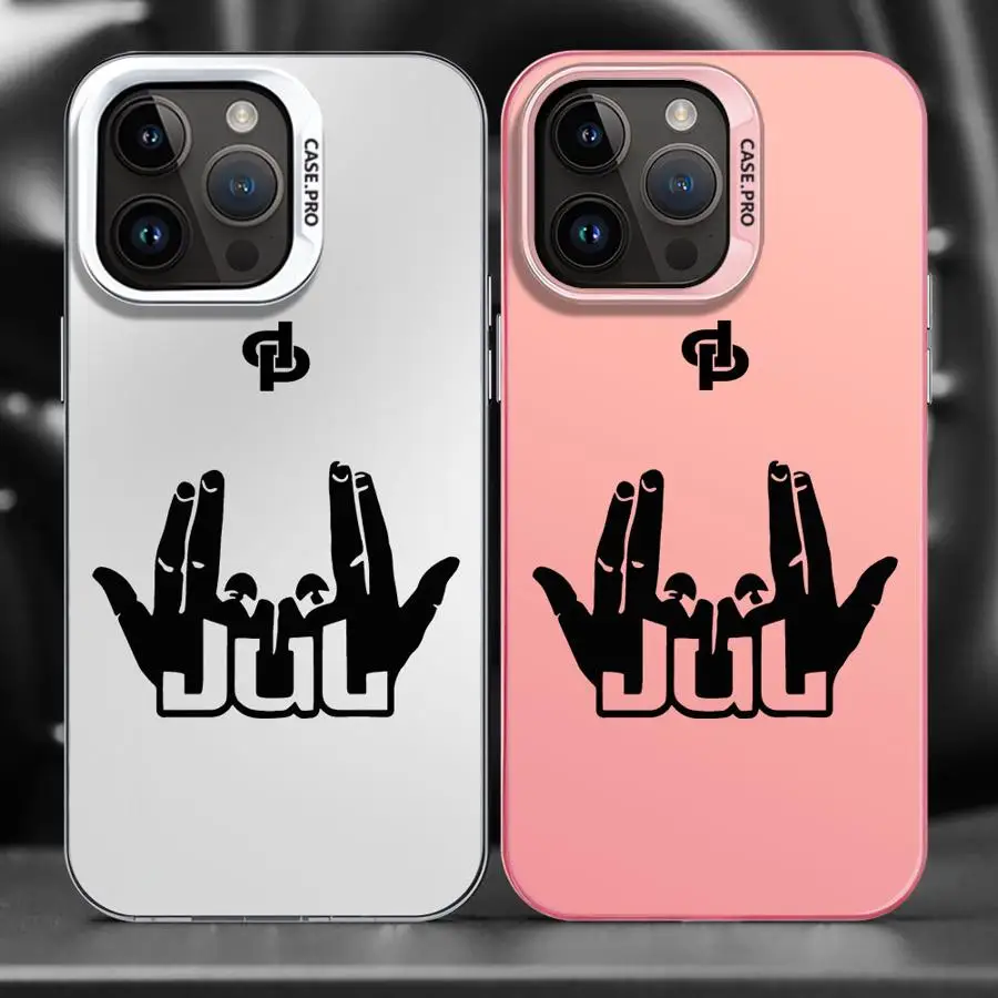 C'est Pas Des Lol J-JuL Rapper Case for Apple iPhone 14Pro XR XS MAX 14 13 Pro MAX 15 16Pro 11 12 16e Soft Shell 16 Plus 12Pro