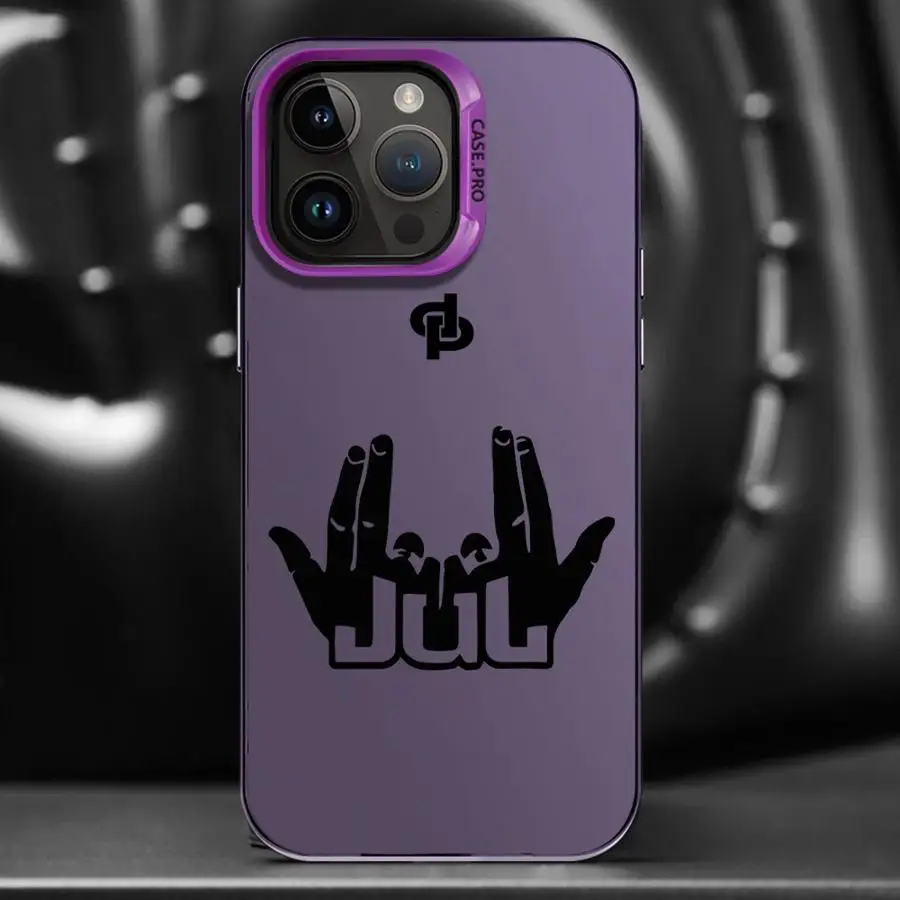 C'est Pas Des Lol J-JuL Rapper Case for Apple iPhone 14Pro XR XS MAX 14 13 Pro MAX 15 16Pro 11 12 16e Soft Shell 16 Plus 12Pro