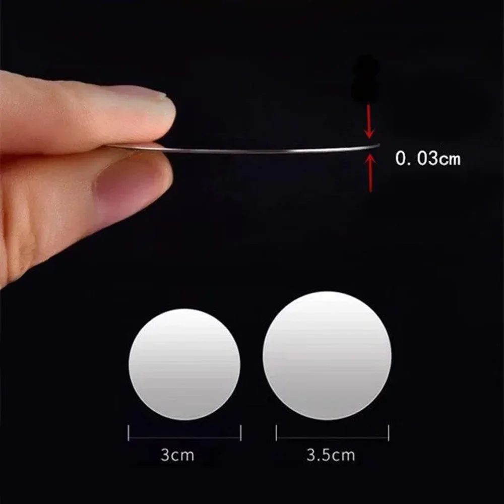 Self-adhesive Iron Sheet Sticker Metal Plate for Magnetic Car Phone Holder 1/3/5PCS Magnet Mobile Phone Stand Mount For iPhone